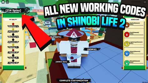 code shinobi life 2 - mentes sombrias 2
